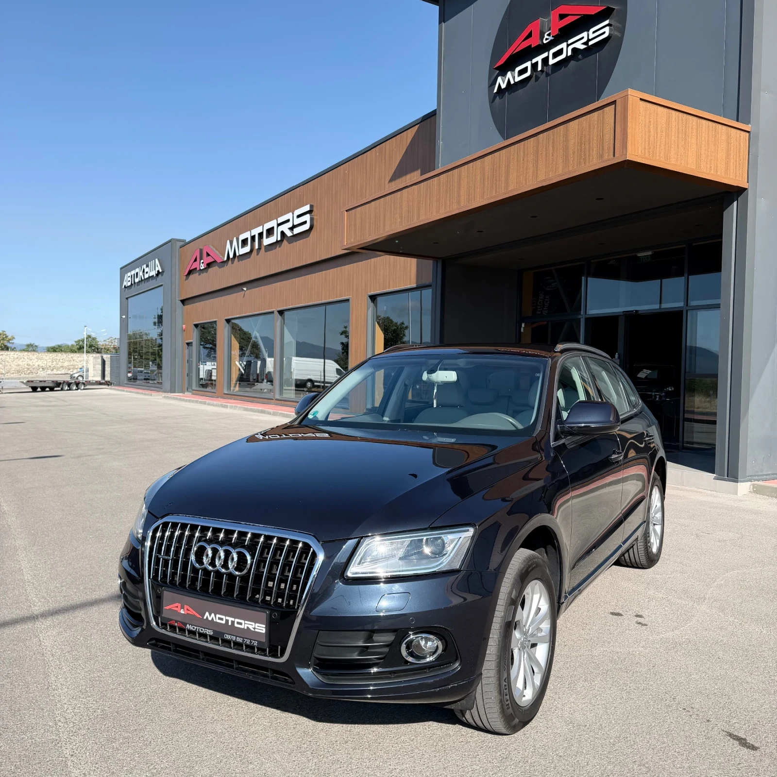 Audi Q5 3.0TDI-258к.с.;quattro;ПОДГРЕВ;ЕЛ.БАГАЖНИК;КОЖА