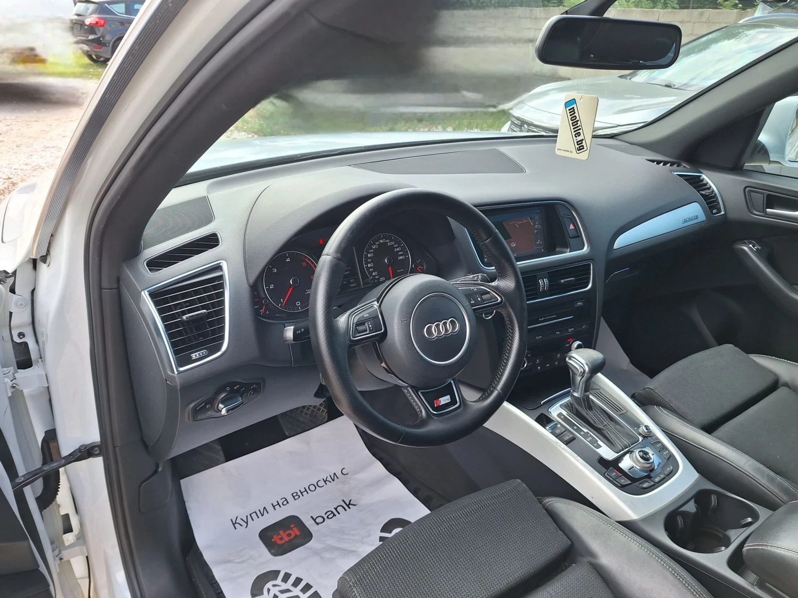 Audi Q5 2.0d* Фейс/S-Line/Автомат/4х4/Нави/Ксенон* , снимка 11 - Автомобили и джипове - 56161429