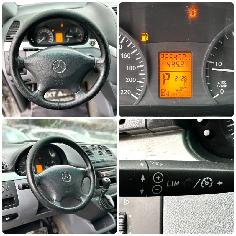 Mercedes-Benz Viano 2.2D 150HP 7+ 1 4MATIC AUTOMAT ПОДГРЕВ, снимка 14 - Бусове и автобуси - 53383995