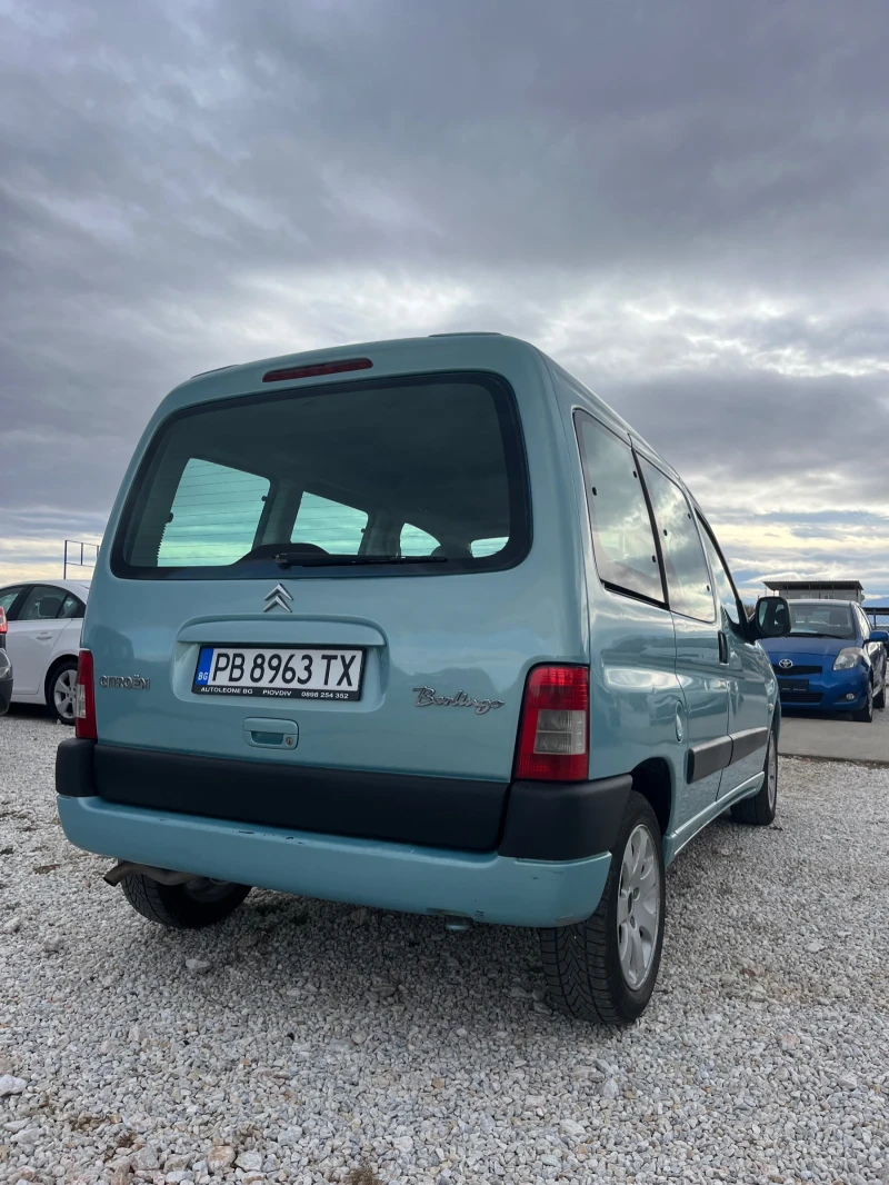 Citroen Berlingo 1.4i, снимка 6 - Автомобили и джипове - 48153246