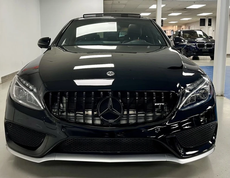 Mercedes-Benz C 43 AMG 2018* BLACK ON BLACK* BURMASTER* 360* CARBON* ALCA