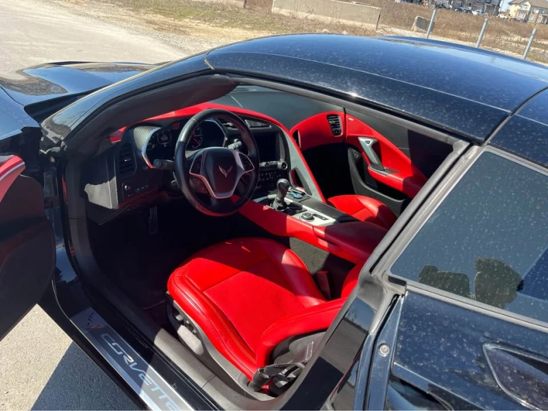 Chevrolet Corvette * 3LT Z51* CARFAX * БЕЗ ПЪРВОНАЧАЛНА ВНОСКА, снимка 8 - Автомобили и джипове - 52974367