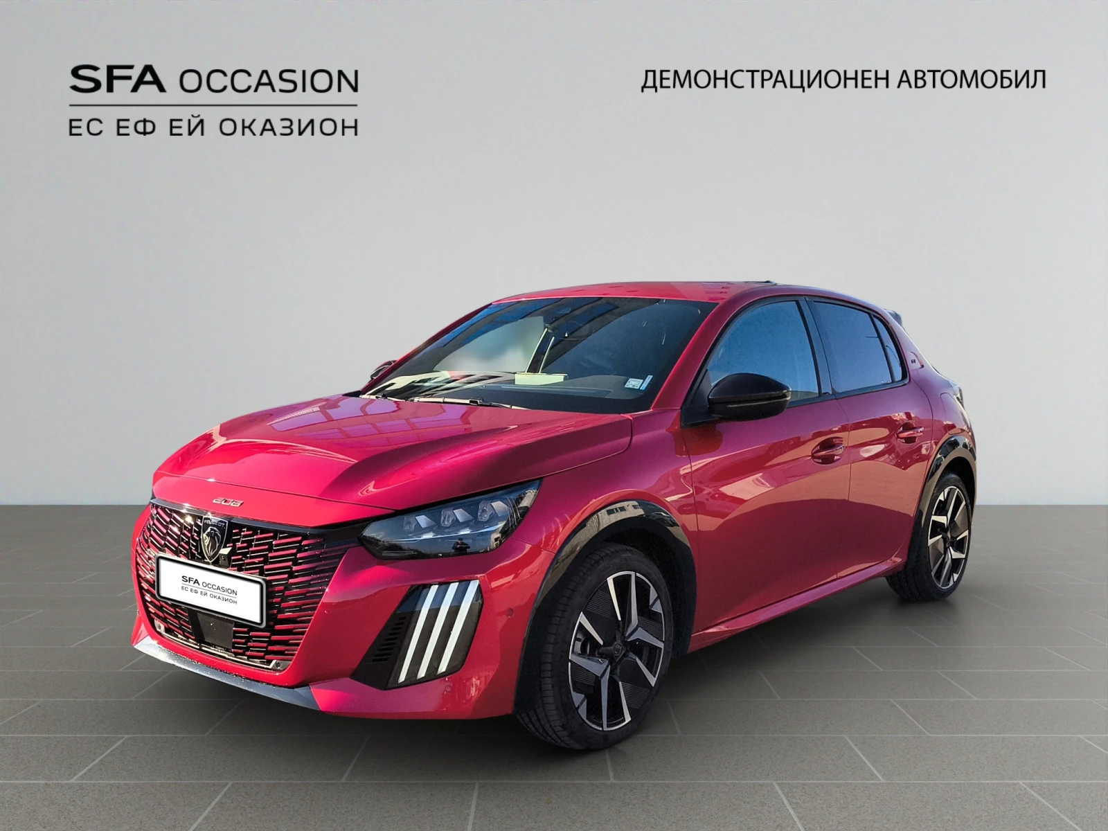 Peugeot 208 GT 1.2 110 HYBRID 48V e-DCS6 EURO 6.4//2406390, снимка 1