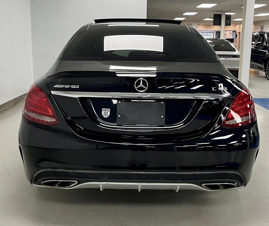 Mercedes-Benz C 43 AMG 2018* BLACK ON BLACK* BURMASTER* 360* CARBON* ALCA - изображение 3