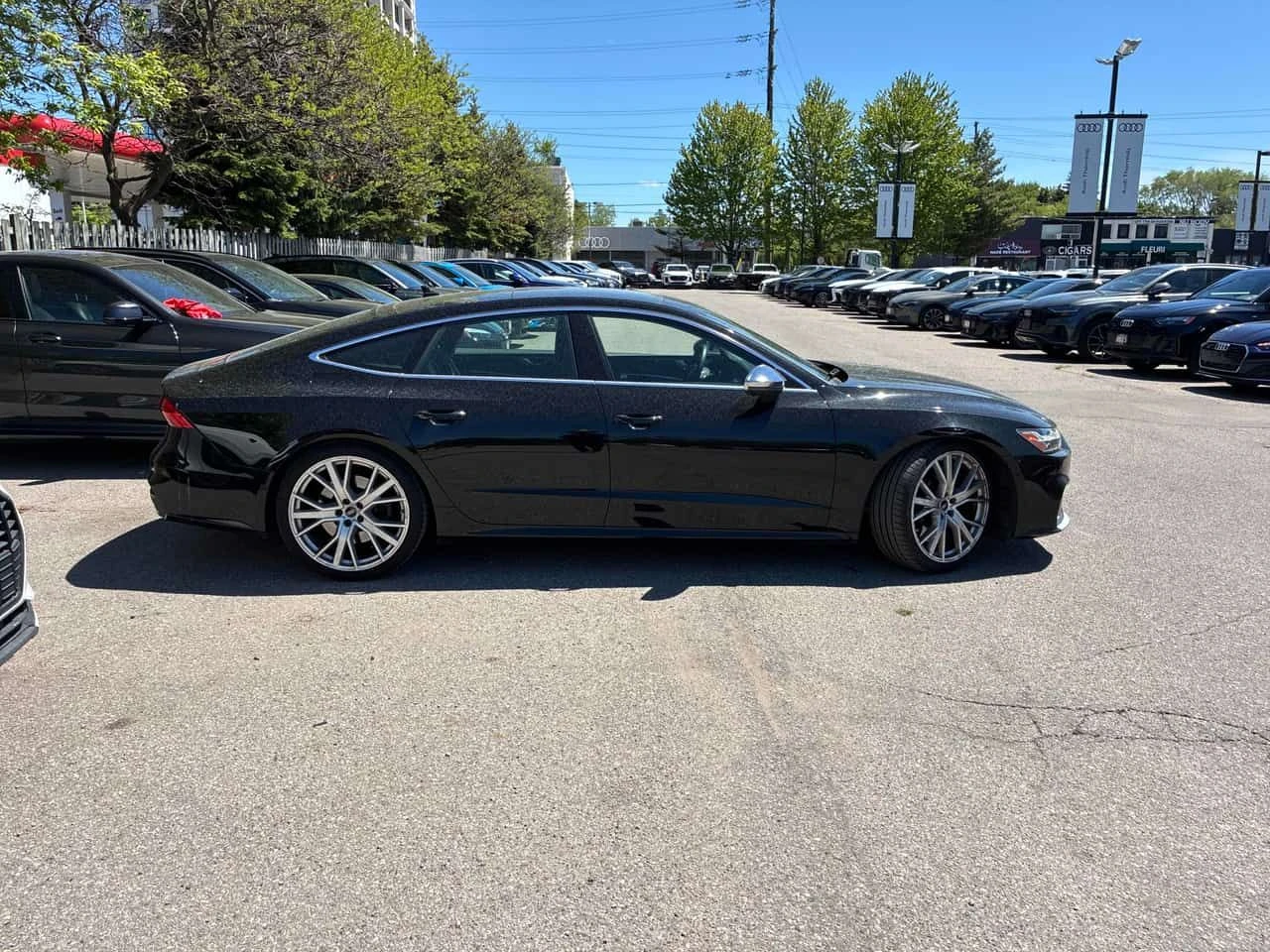 Audi S7 2.9 TFSI| HEAD-UP| 360 КАМЕРИ| ПАНОРАМА| CARFAX| , снимка 3 - Автомобили и джипове - 54640154