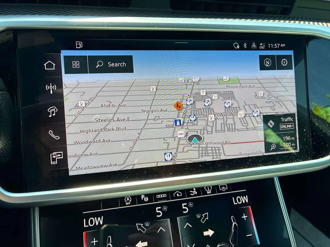 Audi S7 2.9 TFSI| HEAD-UP| 360 КАМЕРИ| ПАНОРАМА| CARFAX| , снимка 13 - Автомобили и джипове - 54640154
