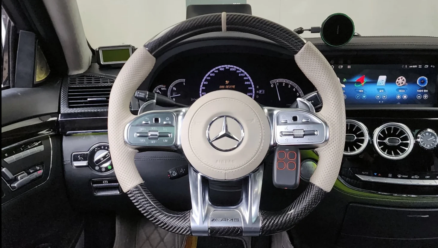 Mercedes-Benz S 600 AMG ПАКЕТ/360 КАМЕРИ/ПАНОРАМА/TV/NIGHT VISION/FULL, снимка 8 - Автомобили и джипове - 54683937