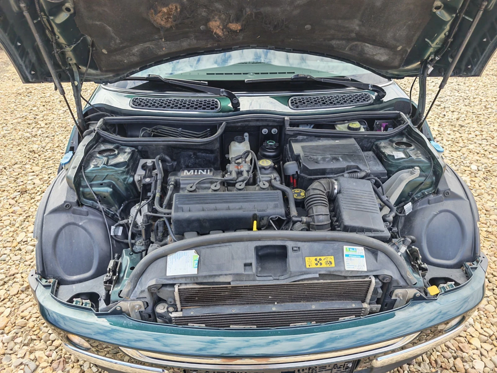 Mini Cooper 1.6i 90к. Full!! Топ!!!, снимка 17 - Автомобили и джипове - 55675372