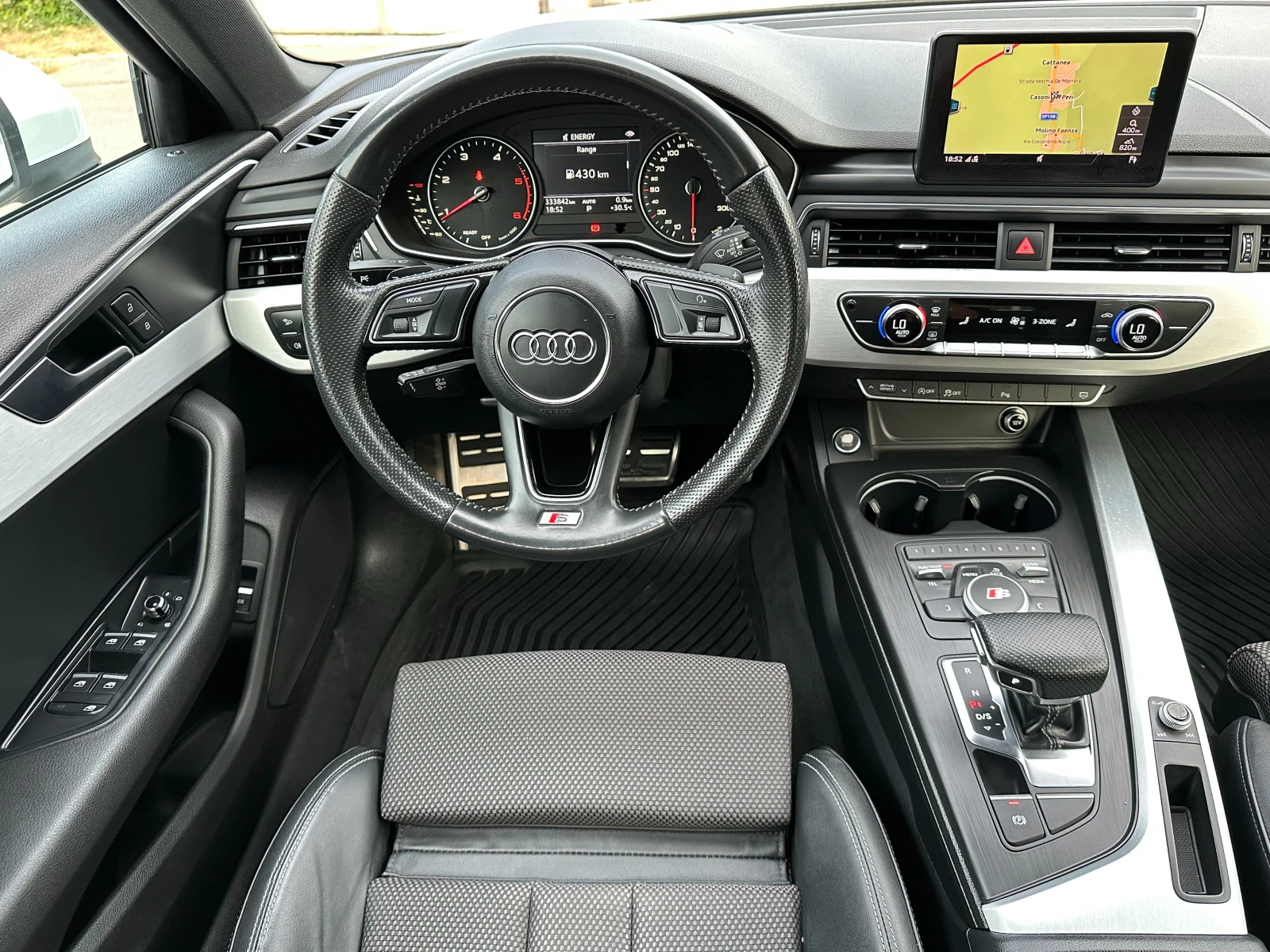 Audi A4 2.0TDi-FULL LED-S-Line-NAVI-КОЖА-АВТОМАТ-2017г-, снимка 7 - Автомобили и джипове - 55906017