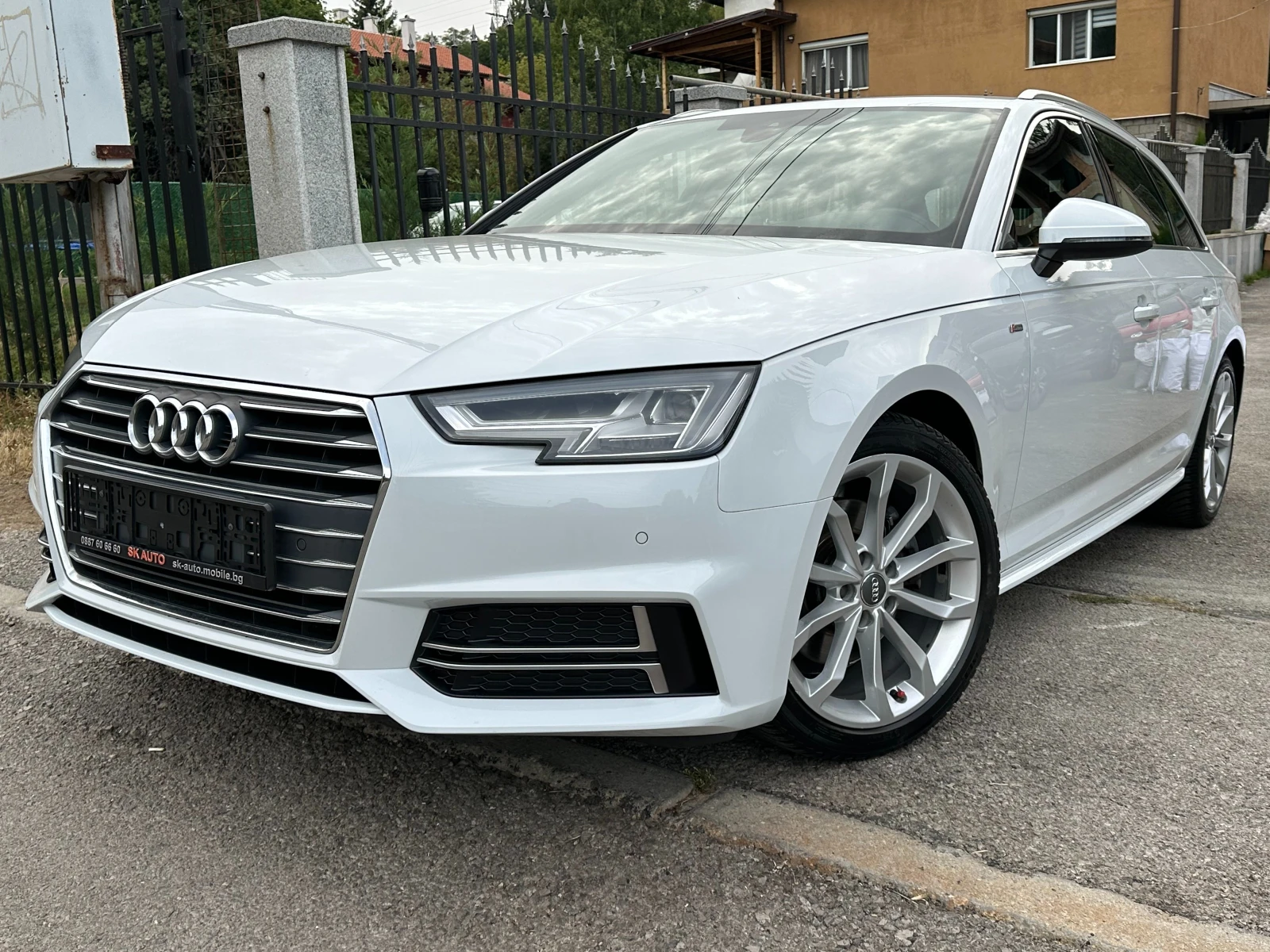 Audi A4 2.0TDi-FULL LED-S-Line-NAVI-КОЖА-АВТОМАТ-2017г-