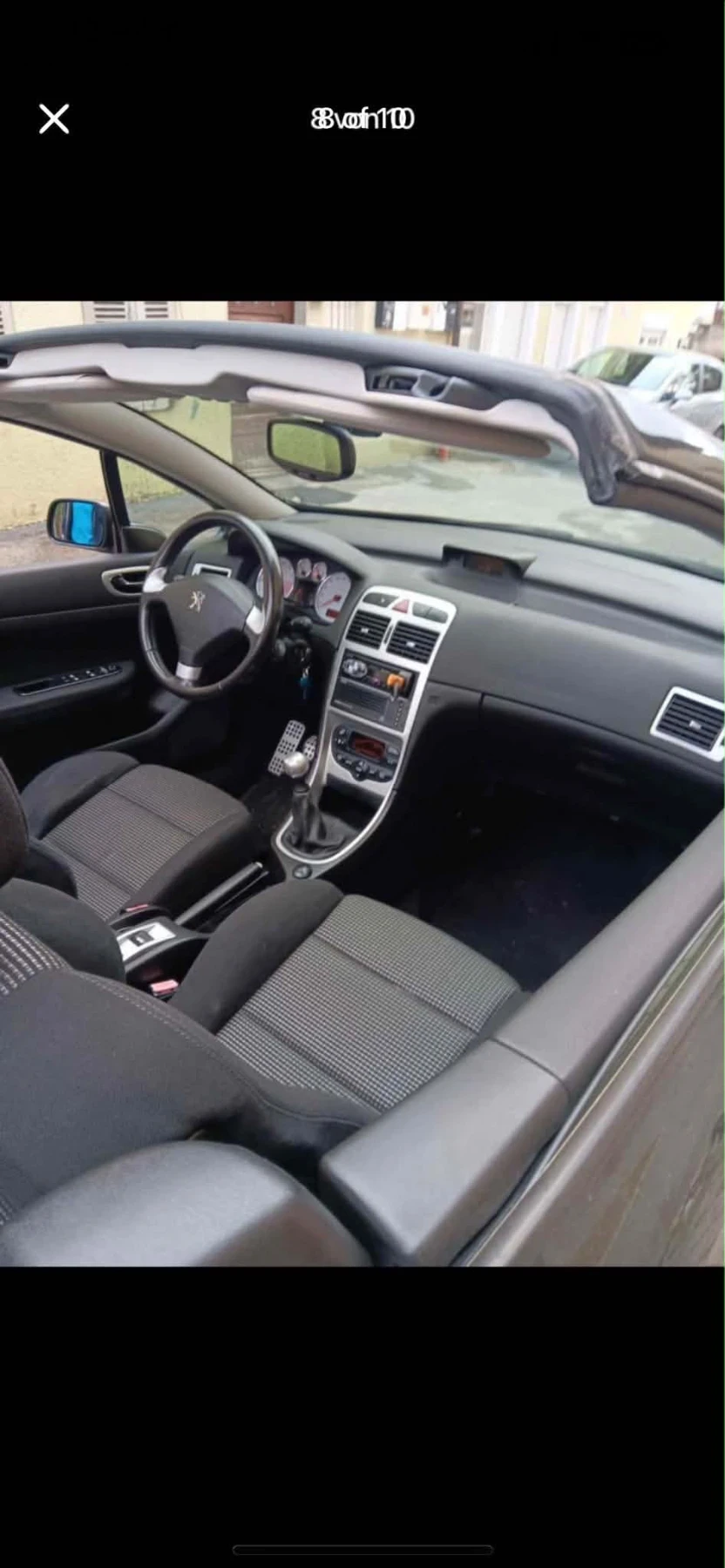 Peugeot 307 CC Cabrio , снимка 3 - Автомобили и джипове - 56078640