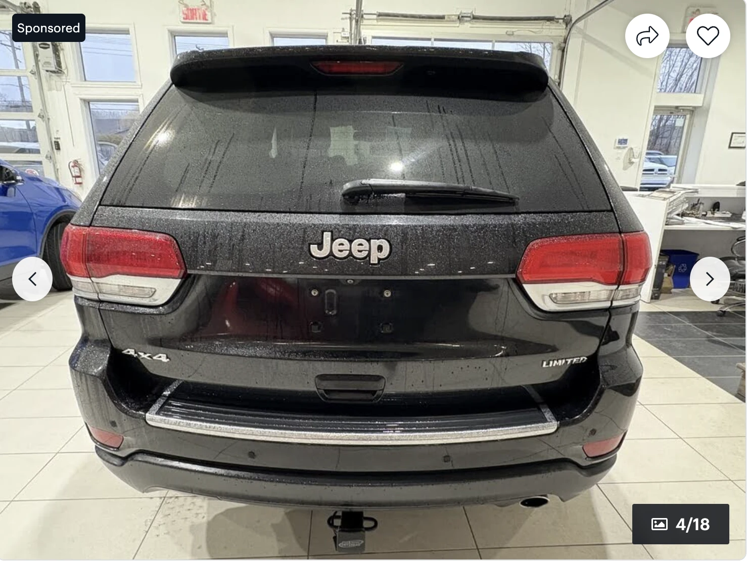 Jeep Grand cherokee LIMITED* 3.6* V6* 8ZF* ПОДГРЕВ* КАМЕРА* КЕЙЛЕС - изображение 8