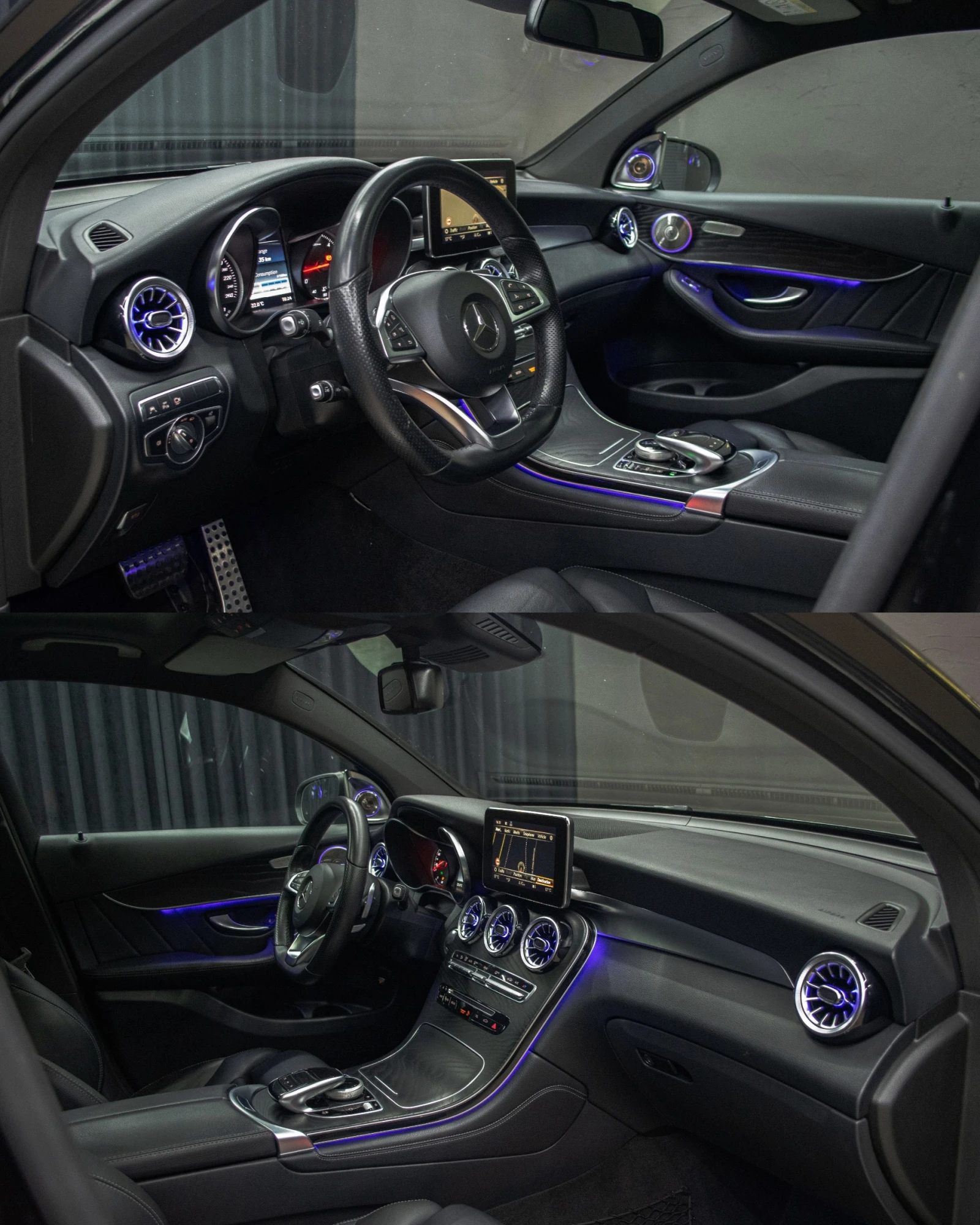 Mercedes-Benz GLC 350 d/Coupe/AMG/Airmatic/4Matic/РеаленПробег, снимка 6 - Автомобили и джипове - 54653693