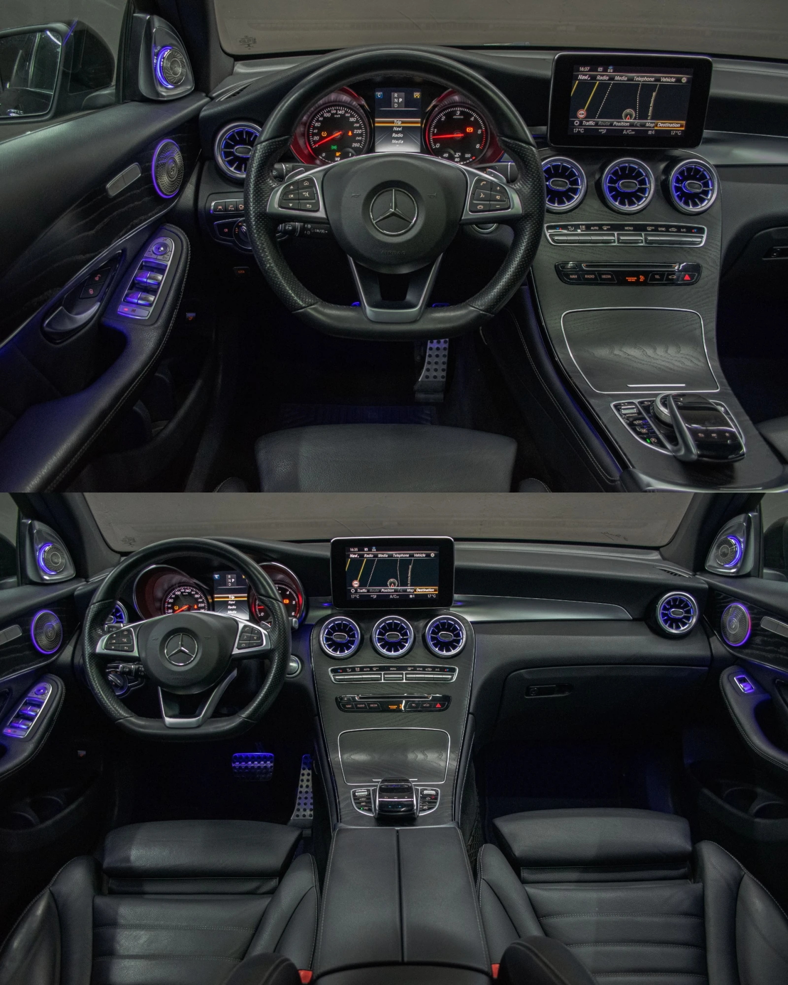 Mercedes-Benz GLC 350 d/Coupe/AMG/Airmatic/4Matic/РеаленПробег, снимка 5 - Автомобили и джипове - 54653693