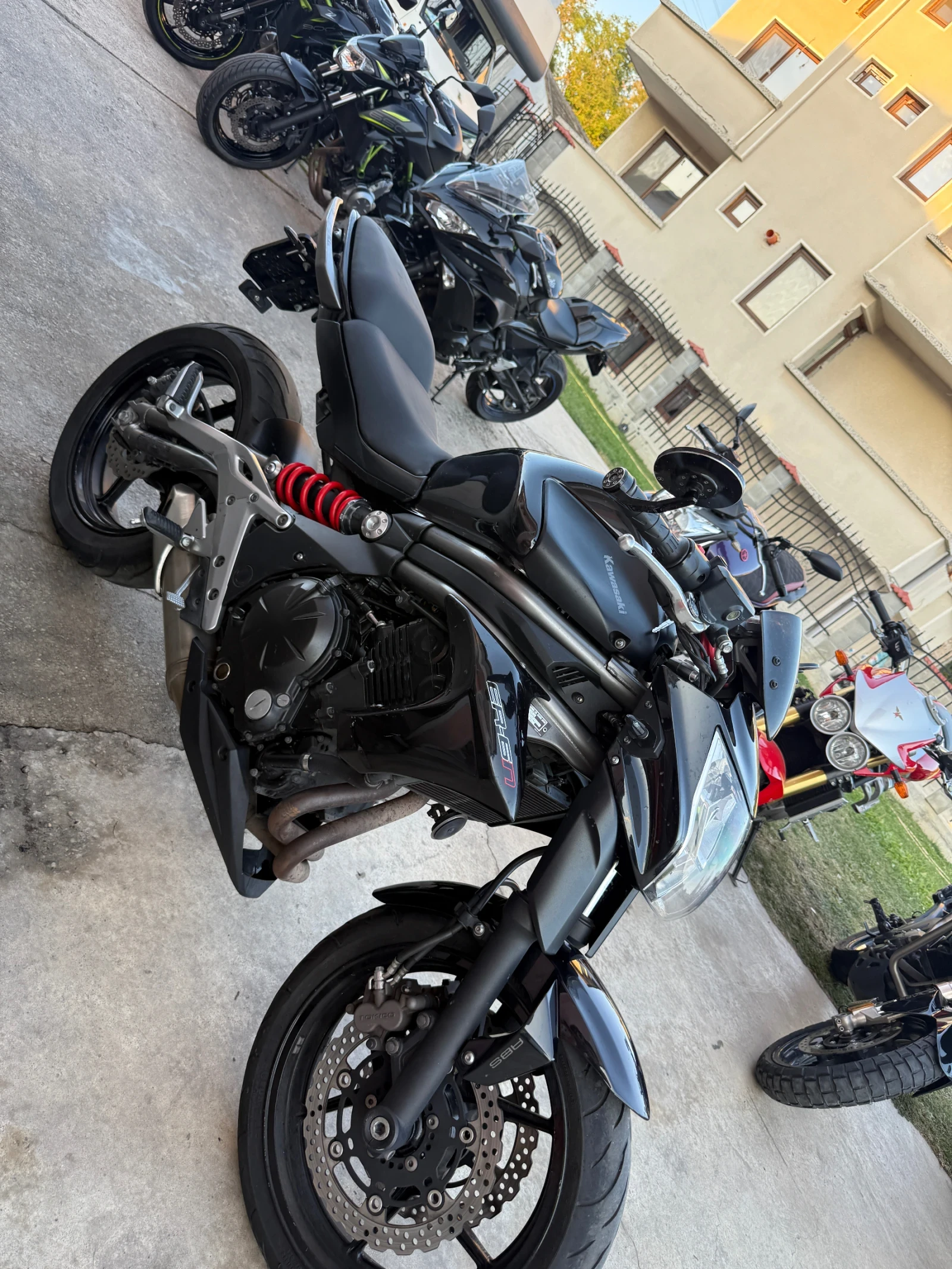 Kawasaki ER 6n A2, снимка 2 - Мотоциклети и мототехника - 56363938