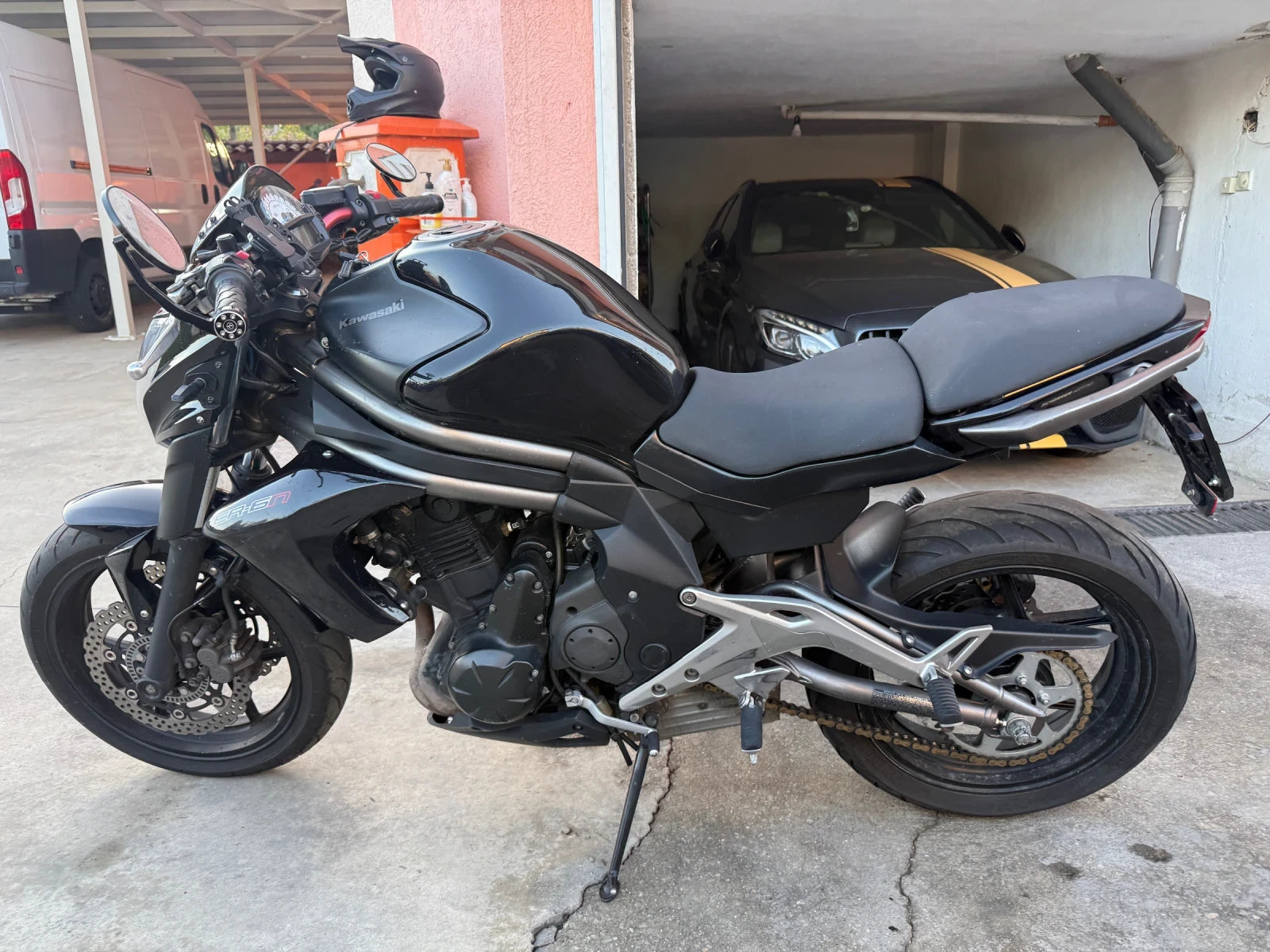 Kawasaki ER 6n A2, снимка 10 - Мотоциклети и мототехника - 56363938