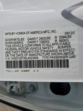 Honda Accord 2l Sport, снимка 12