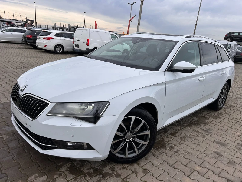 Skoda Superb 1.6TDI AVTOMAT/NAVI/KOJA/PANORAMA, снимка 1 - Автомобили и джипове - 48417433