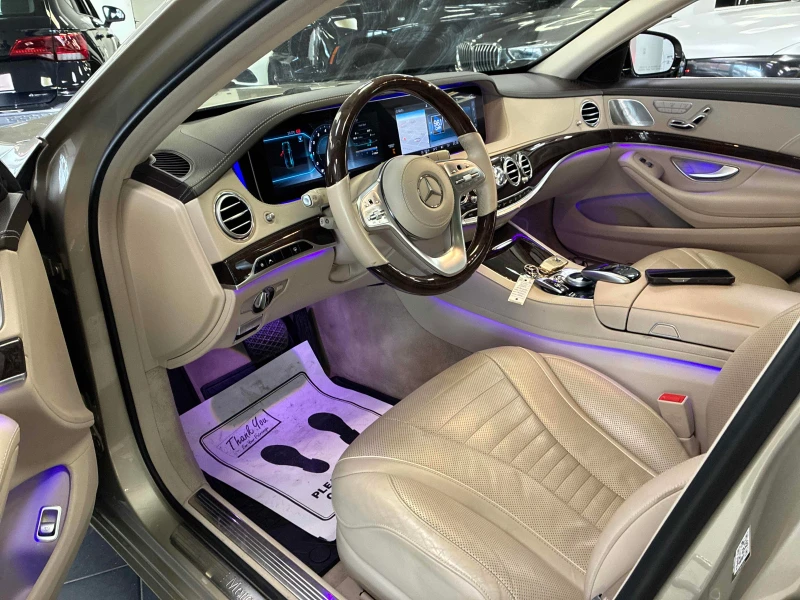 Mercedes-Benz S 560 4MATIC/DISTRONIC/МАСАЖИ/ОБДУХВАНЕ/НАЛИЧНИ КЛИПОВЕ, снимка 5 - Автомобили и джипове - 52964907