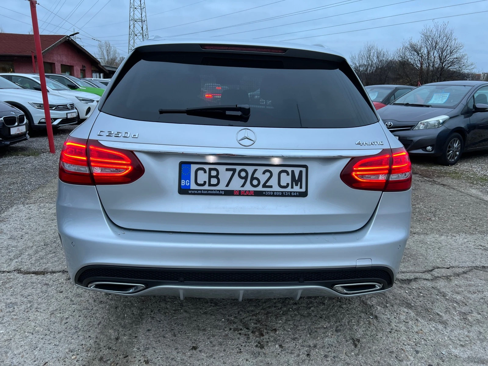 Mercedes-Benz C 250 d 4matic AMG Обдухване Панорама FULL FULL - изображение 5