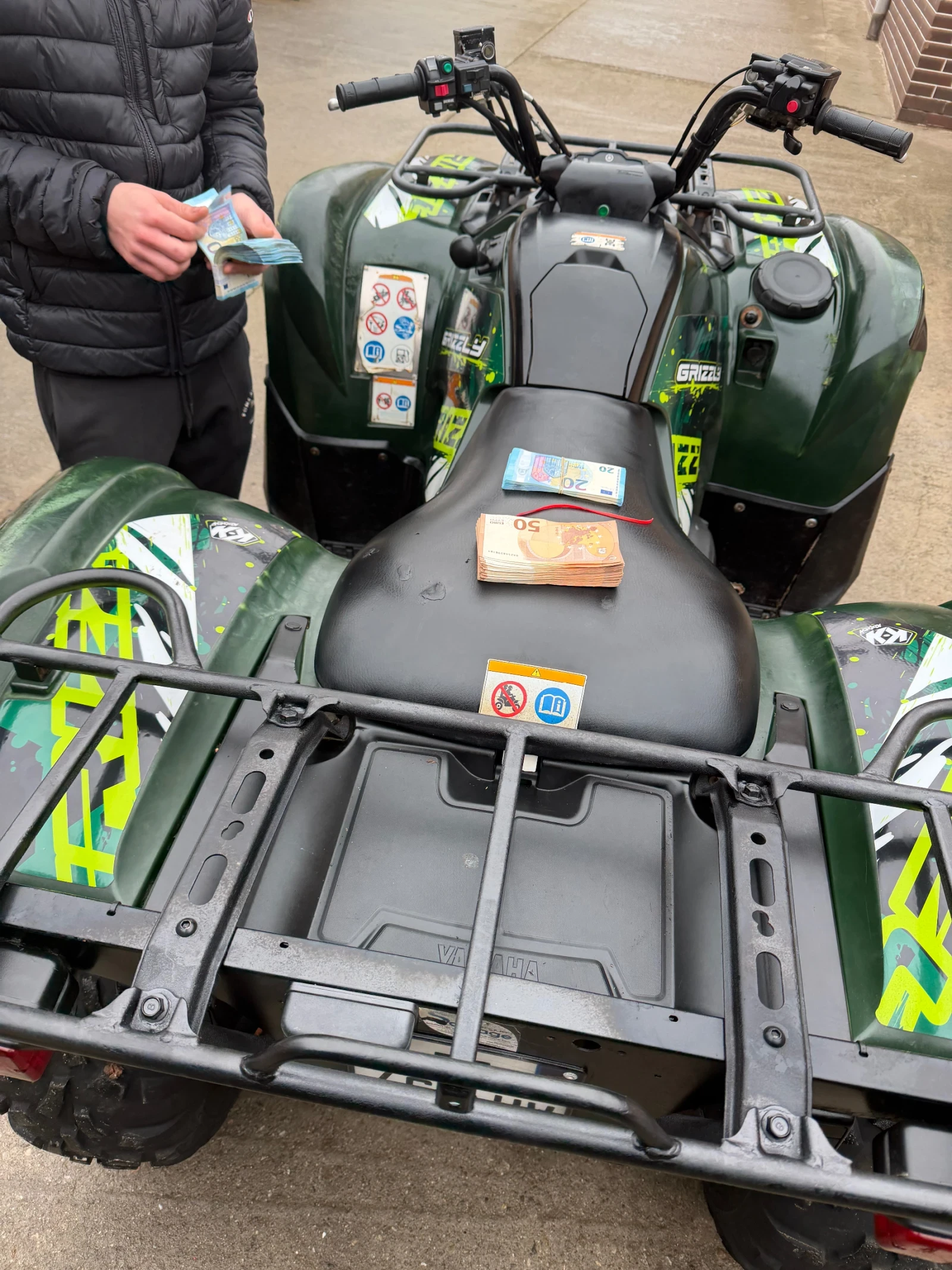 Yamaha Grizzly 550i 4x4 - изображение 5