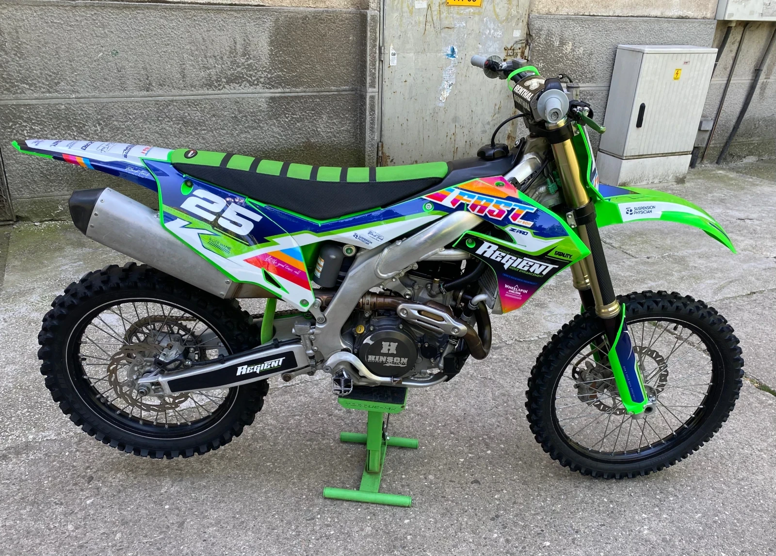 Kawasaki Kx 450F, снимка 8 - Мотоциклети и мототехника - 54720342