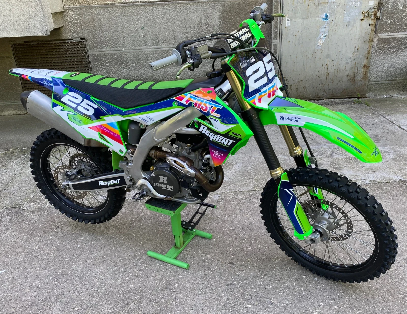 Kawasaki Kx 450F, снимка 7 - Мотоциклети и мототехника - 54720342