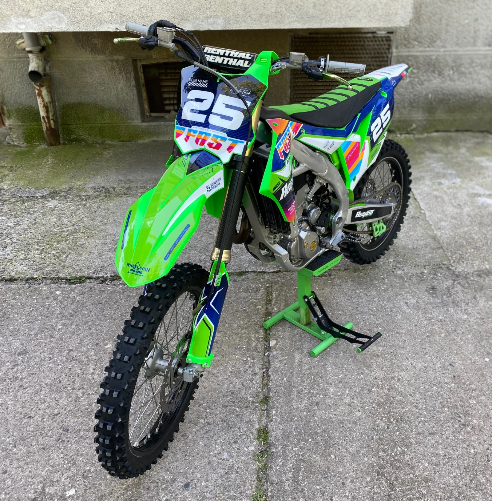Kawasaki Kx 450F, снимка 2 - Мотоциклети и мототехника - 54720342