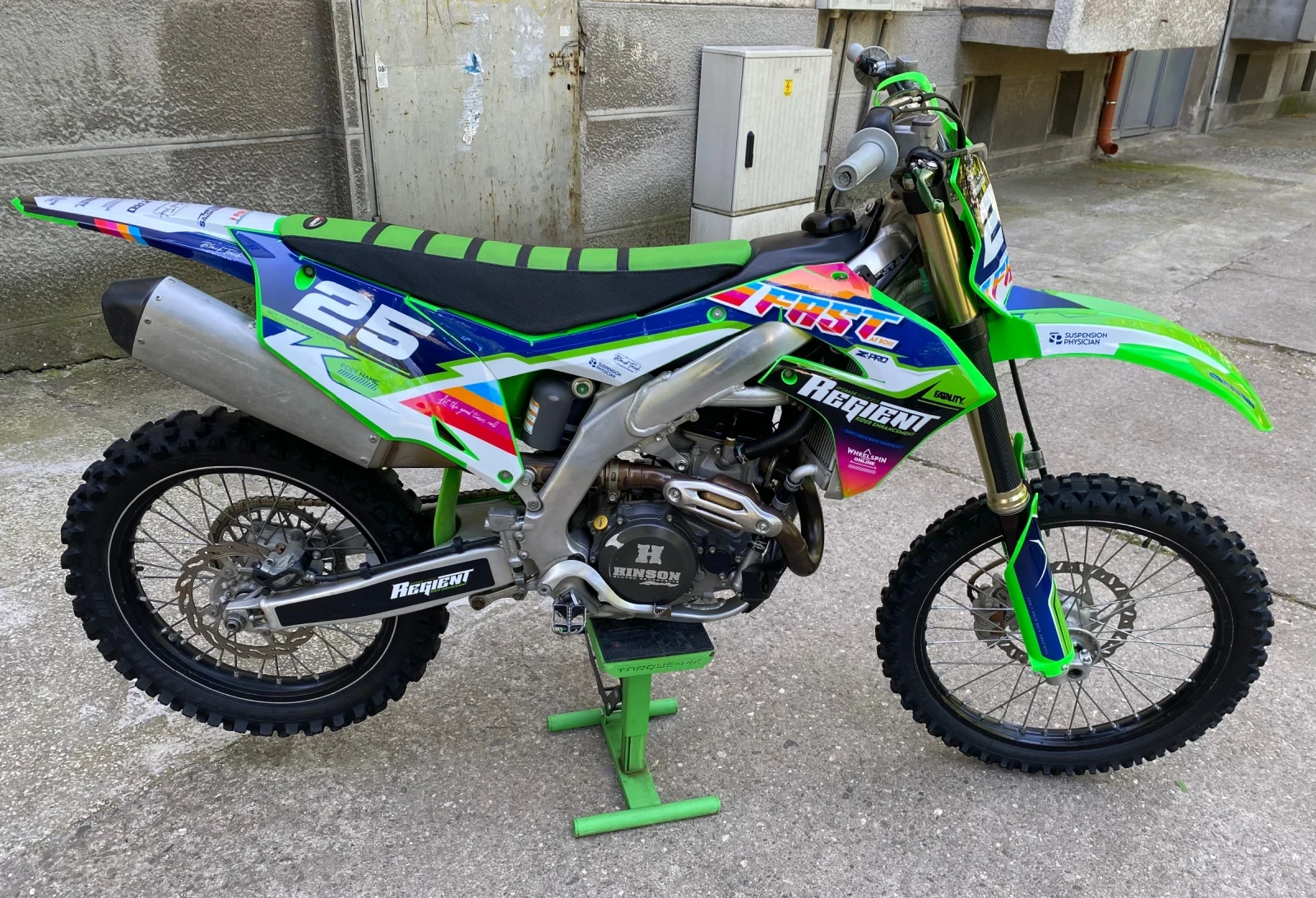 Kawasaki Kx 450F, снимка 9 - Мотоциклети и мототехника - 54720342