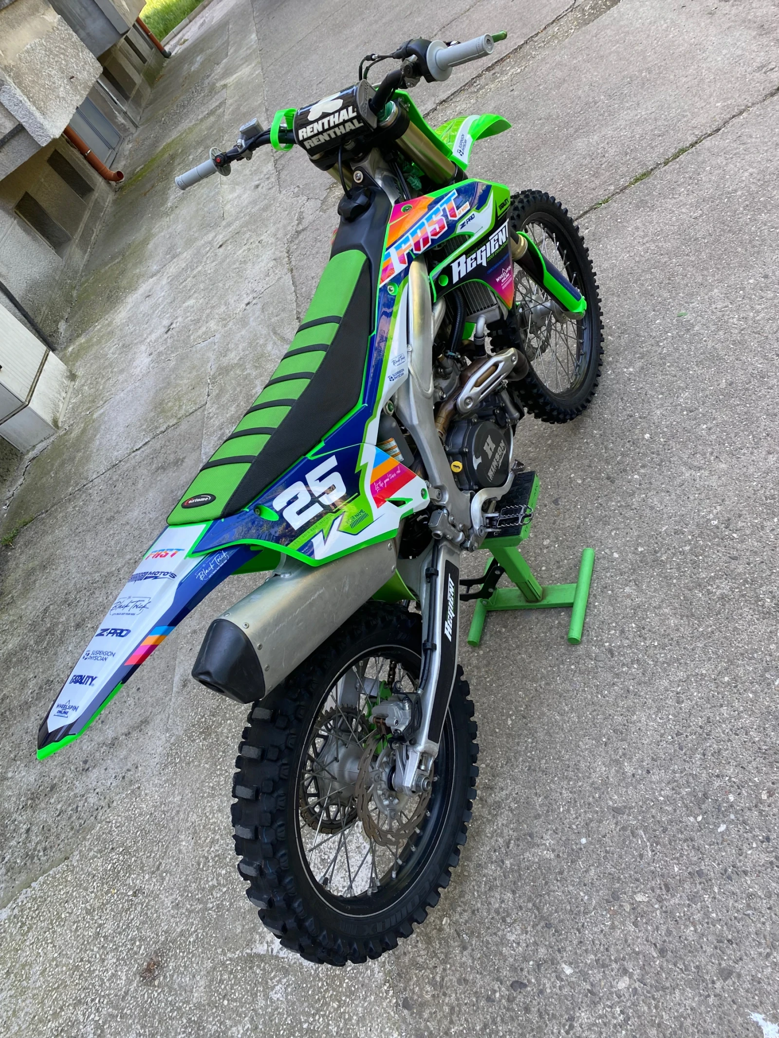 Kawasaki Kx 450F, снимка 10 - Мотоциклети и мототехника - 54720342