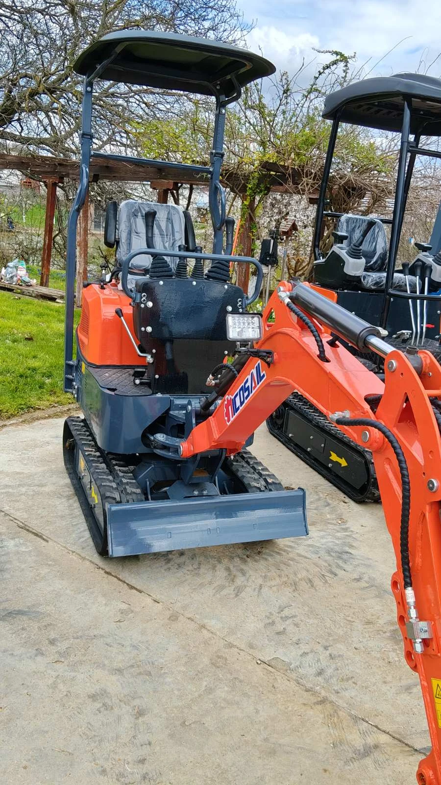 Багер Друга марка ❗NEW ❗ Мини Багер Nicosail OKW12, снимка 2 - Индустриална техника - 54080529