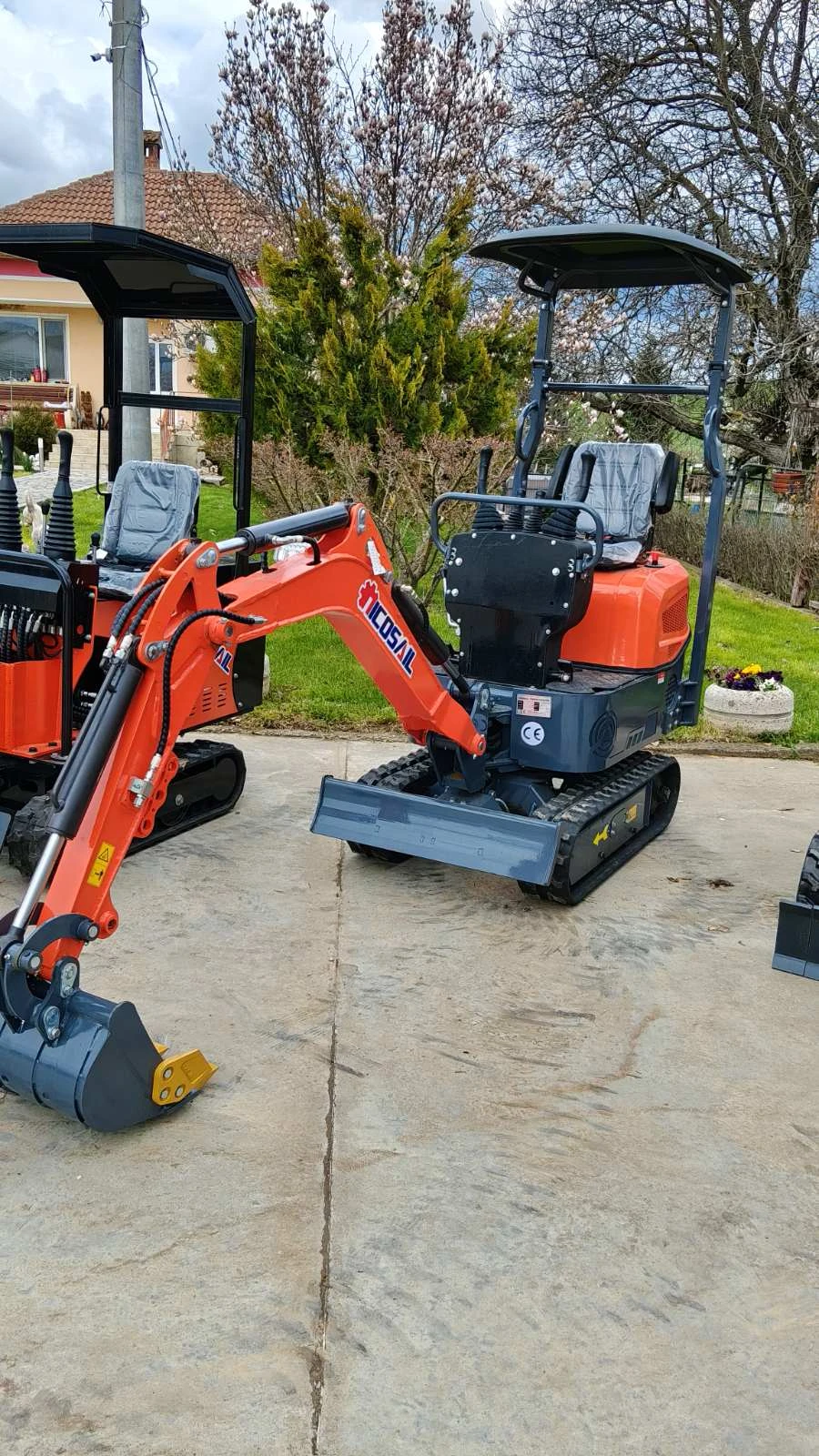 Багер Друга марка ❗NEW ❗ Мини Багер Nicosail OKW12 | Auto.bg — изображение 1