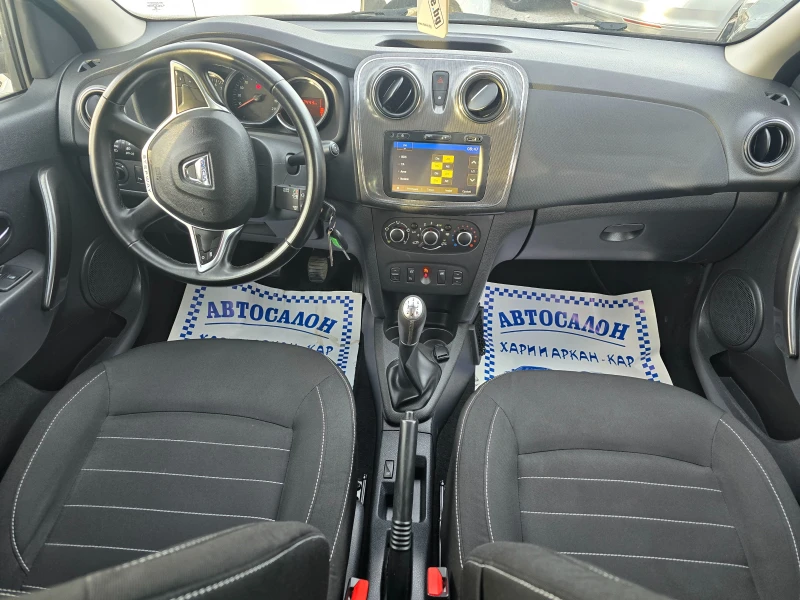 Dacia Logan STEPWAY-1.5DCI-FACE-ЕВРО 6В-НАВИГАЦИЯ, снимка 14 - Автомобили и джипове - 52474600