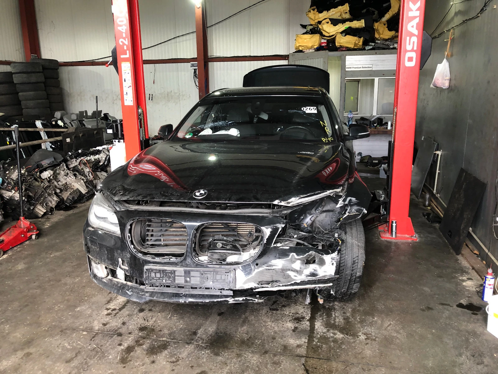 BMW 750 Bmw F01 750xd 381hp НА ЧАСТИ, снимка 1