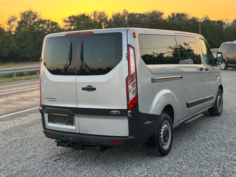 Ford Transit Custom 2.2TDCI* Климатик* 9местен* Германия* Като  Нов* М, снимка 4 - Бусове и автобуси - 51321960