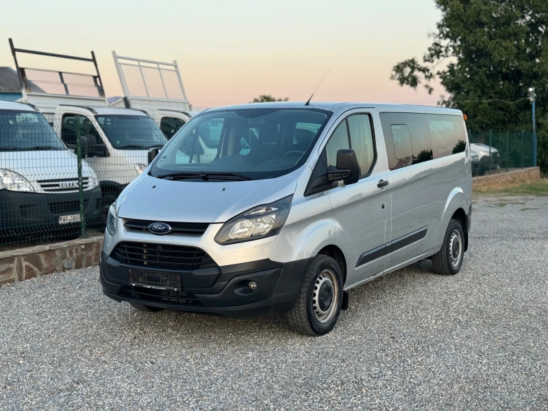 Ford Transit Custom 2.2TDCI* Климатик* 9местен* Германия* Като  Нов* М