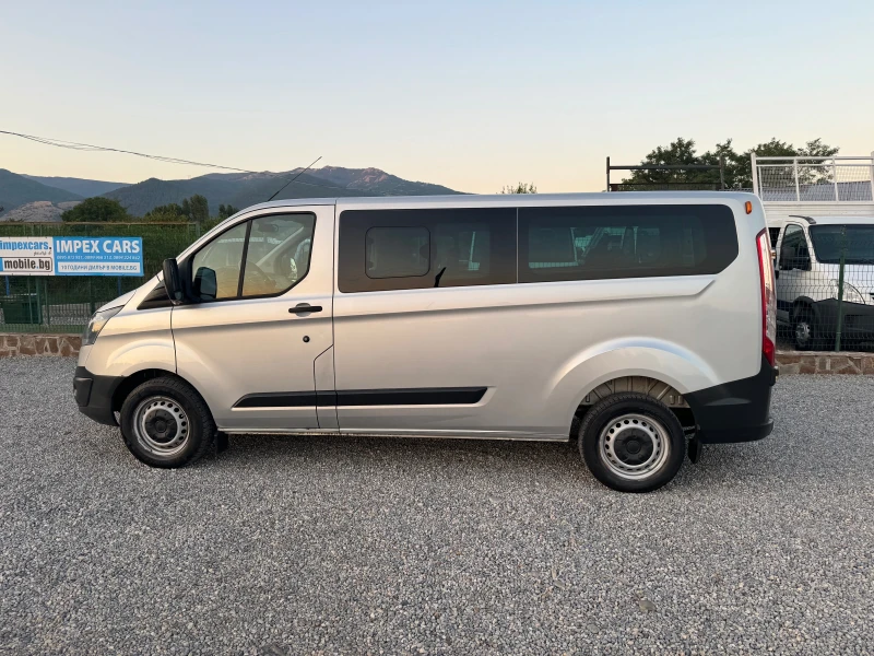 Ford Transit Custom 2.2TDCI* Климатик* 9местен* Германия* Като  Нов* М, снимка 16 - Бусове и автобуси - 51321960