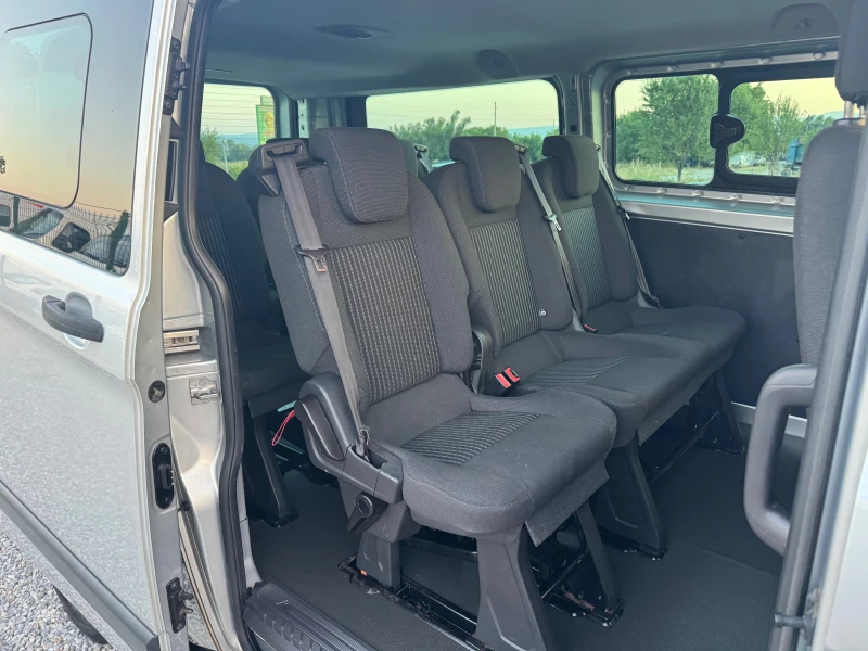 Ford Transit Custom 2.2TDCI* Климатик* 9местен* Германия* Като  Нов* М, снимка 10 - Бусове и автобуси - 51321960