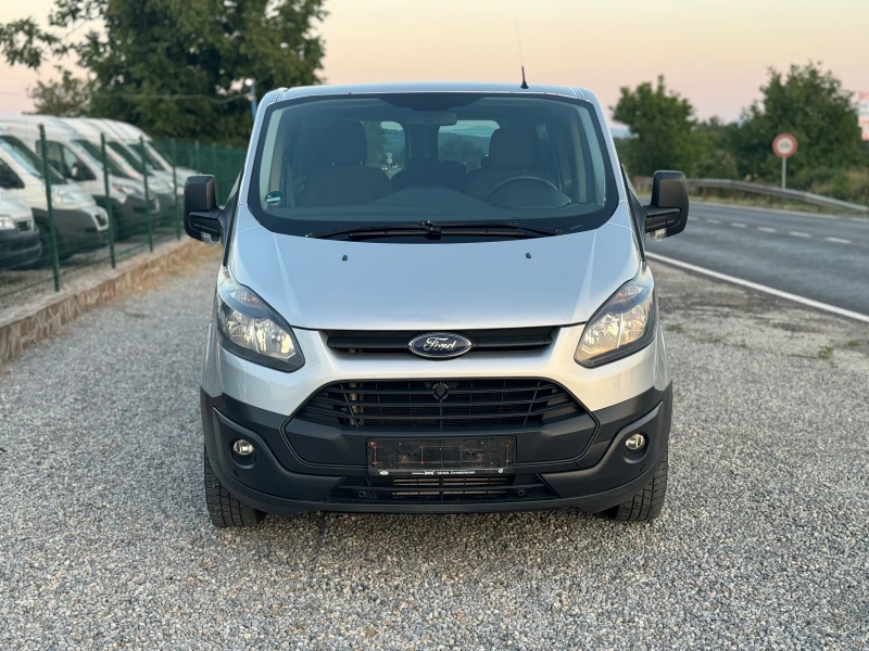 Ford Transit Custom 2.2TDCI* Климатик* 9местен* Германия* Като  Нов* М, снимка 2 - Бусове и автобуси - 51321960