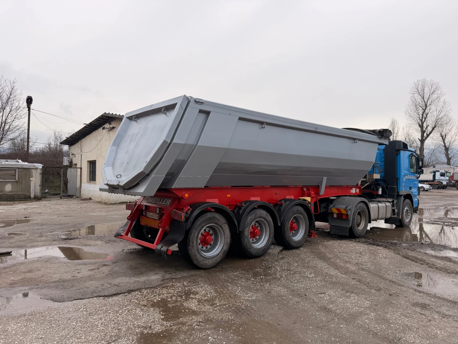 Полуремарке Meiller 24 куб, снимка 7 - Ремаркета - 53447699