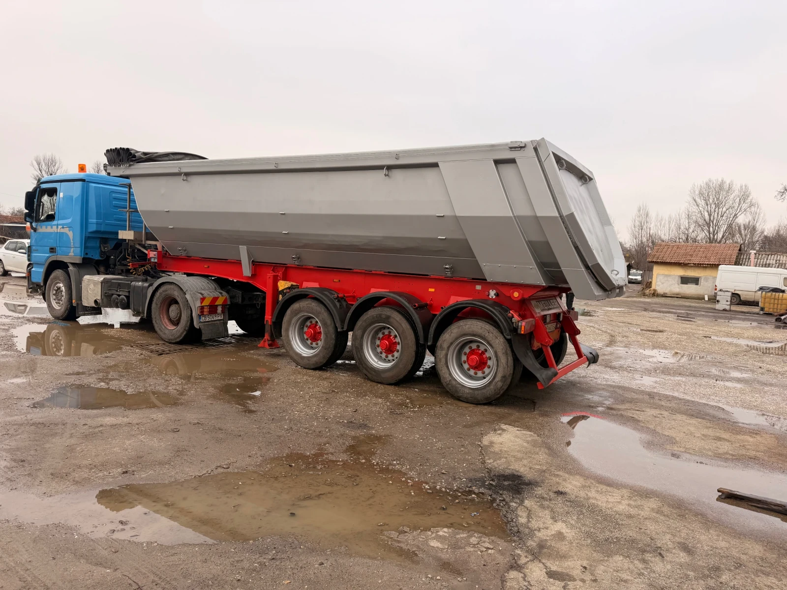 Полуремарке Meiller 24 куб, снимка 2 - Ремаркета - 53447699