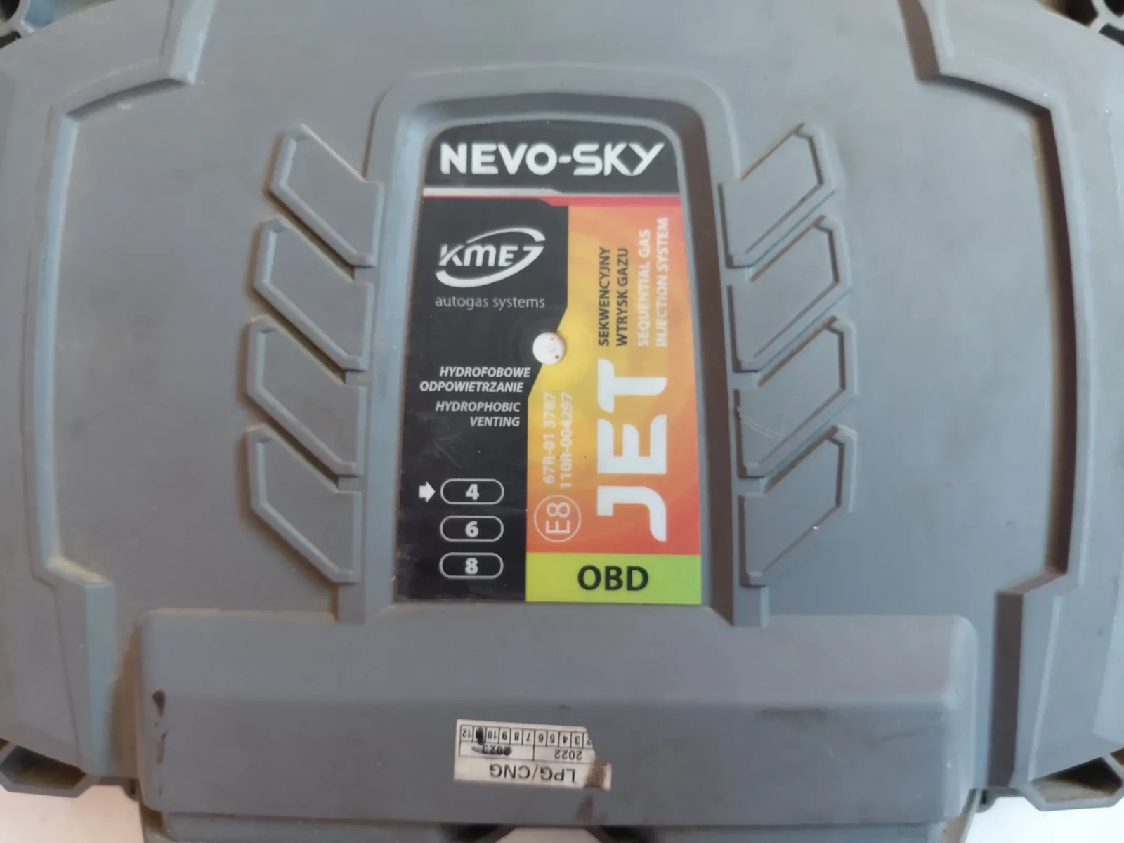 67R013787 Компютър газов инжекцион KME Nevo-Sky JET OBD 110R-004297, снимка 2 - Части - 55723637