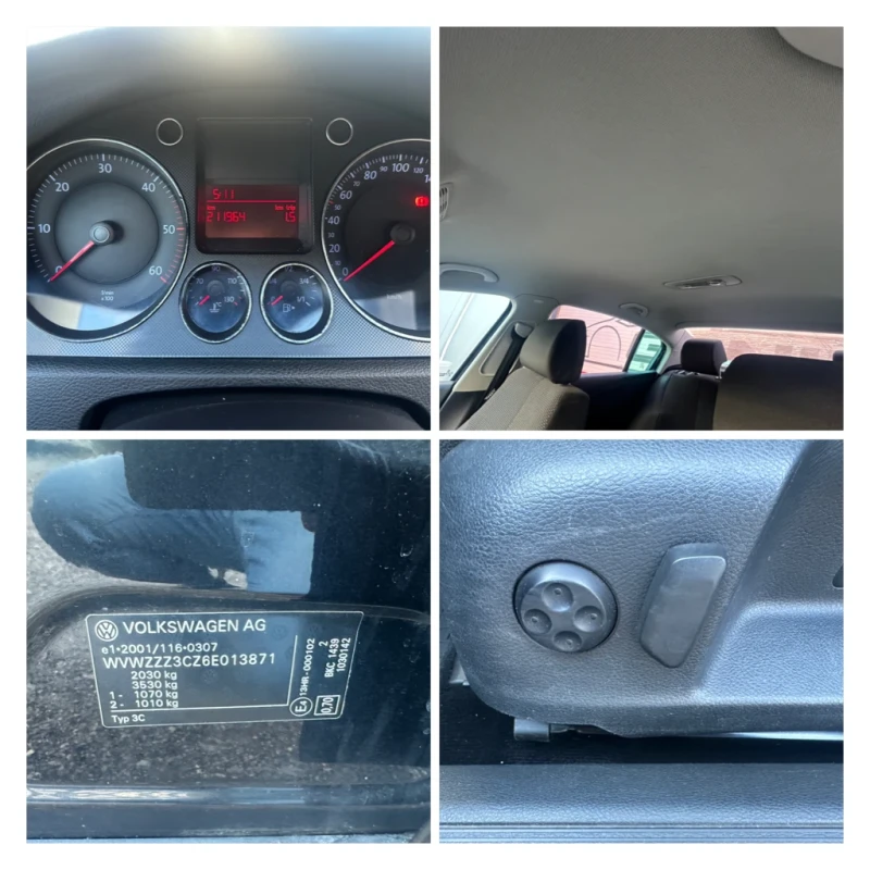 VW Passat 1.9TDI* SEDAN* REALNI KM* , снимка 15 - Автомобили и джипове - 52942800