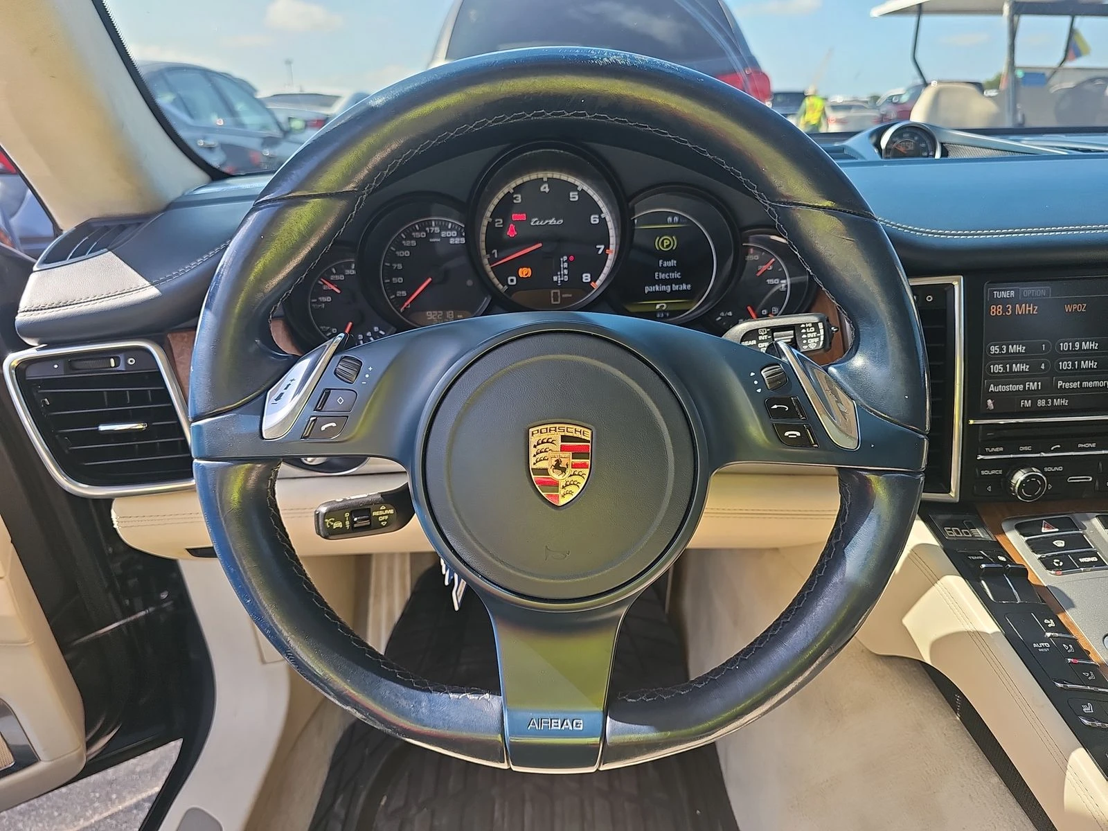 Porsche Panamera TURBO 4.8* Обдух* BURMESTER* Въздух* PDK* Keyless* - изображение 9