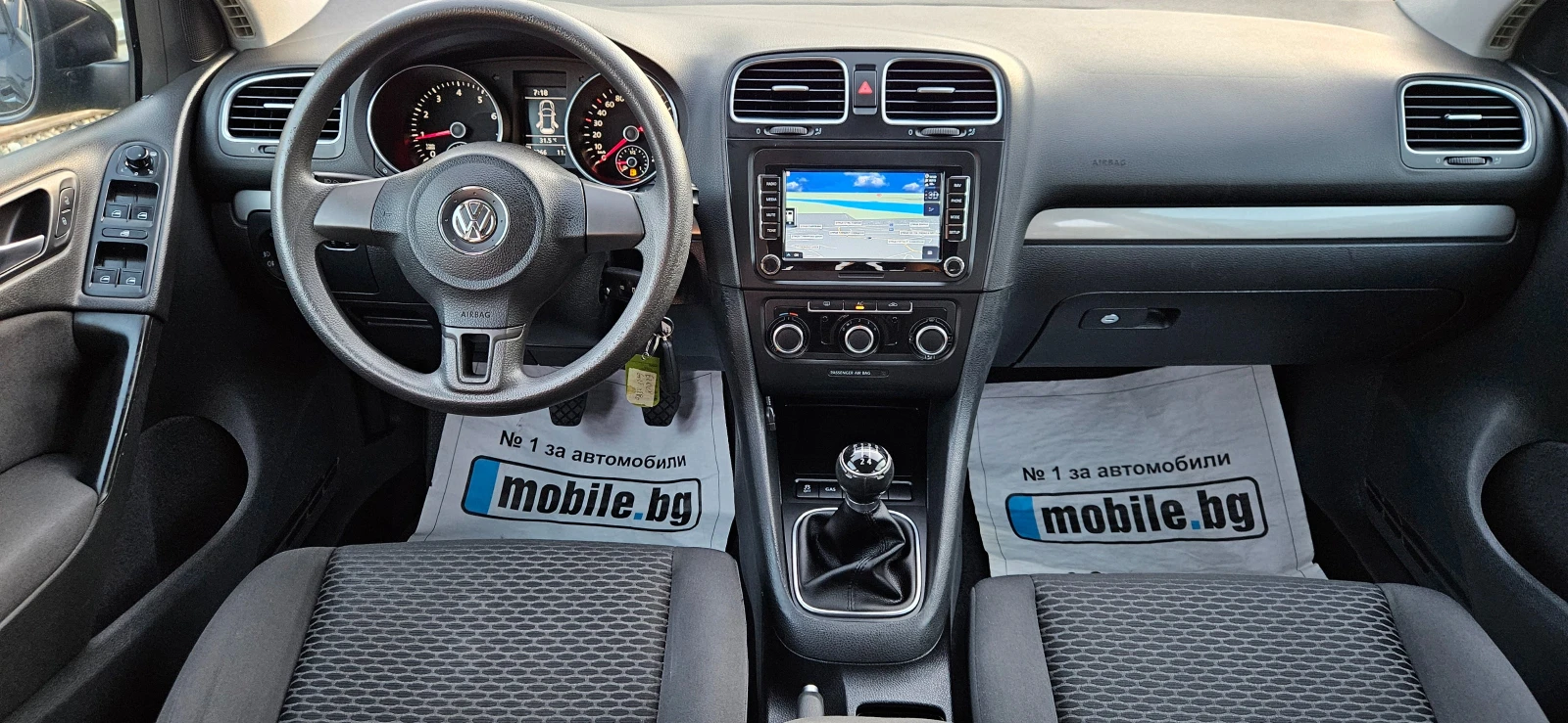 VW Golf 6* 1, 6i-102кс* 2012г* НАВИГАЦИЯ* ГАЗОВ ИНЖЕКЦИОН - изображение 10