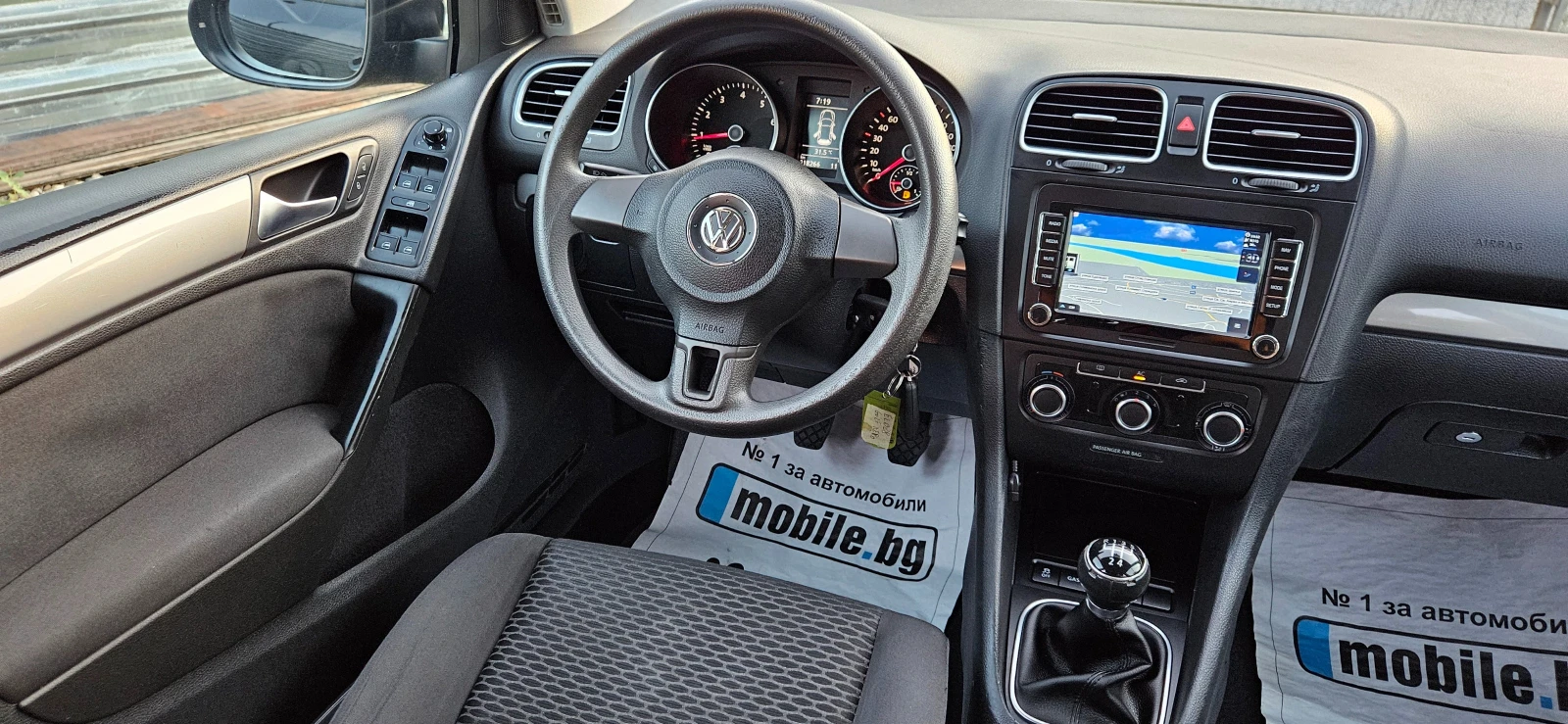 VW Golf 6* 1, 6i-102кс* 2012г* НАВИГАЦИЯ* ГАЗОВ ИНЖЕКЦИОН - изображение 8