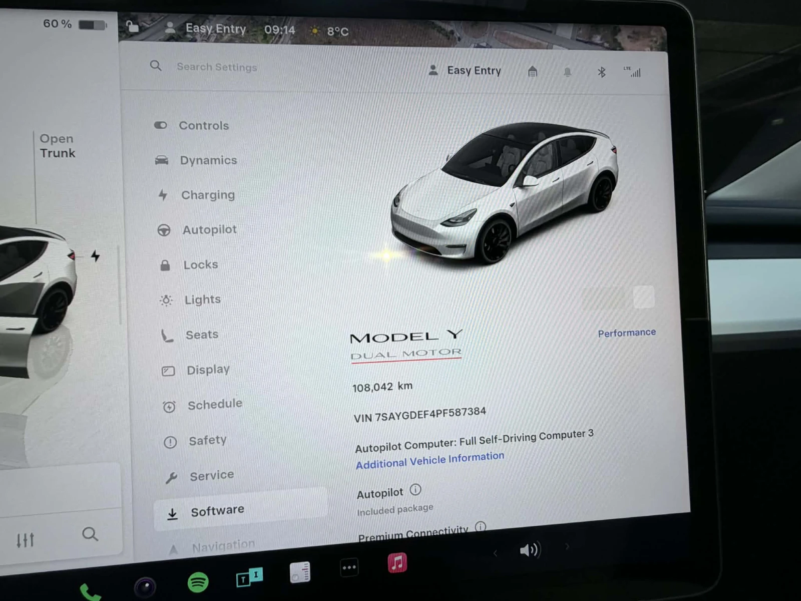 Tesla Model Y AWD Performance, снимка 7 - Автомобили и джипове - 54154414