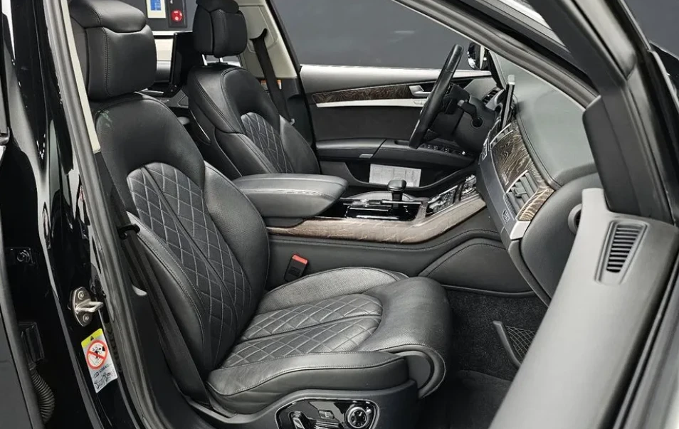 Audi A8 QUATTRO/435HP/TV/360/VENT/PANO/MATRIX/MC5, снимка 11 - Автомобили и джипове - 54616248