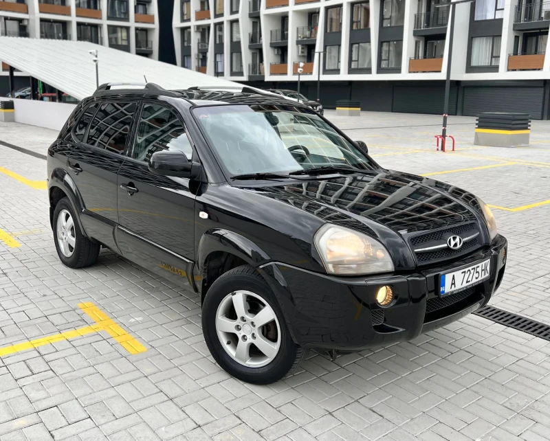 Hyundai Tucson 2.0 ГАЗ 4х4 2007г, снимка 1 - Автомобили и джипове - 49349516