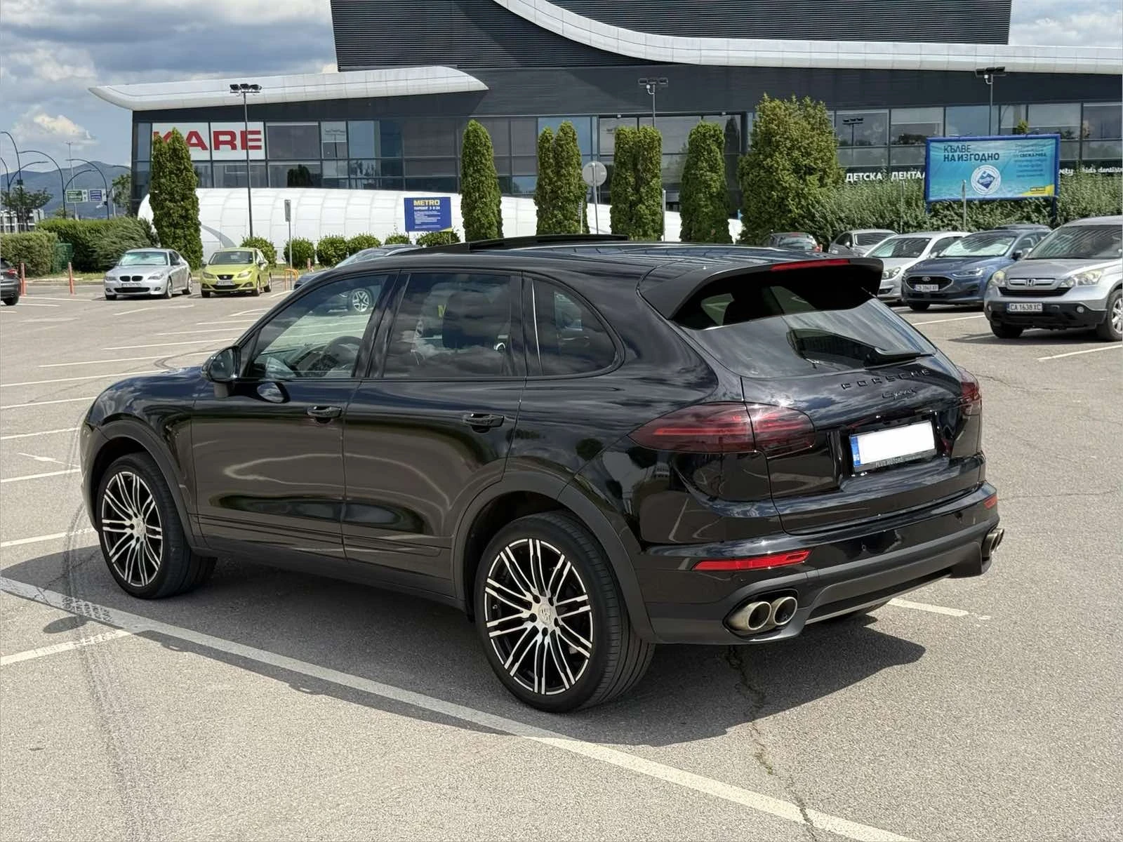 Porsche Cayenne 4.2TDI V8 385к.с / BOSE / DISTRONIC / SPORT CHRONO, снимка 5 - Автомобили и джипове - 55295583